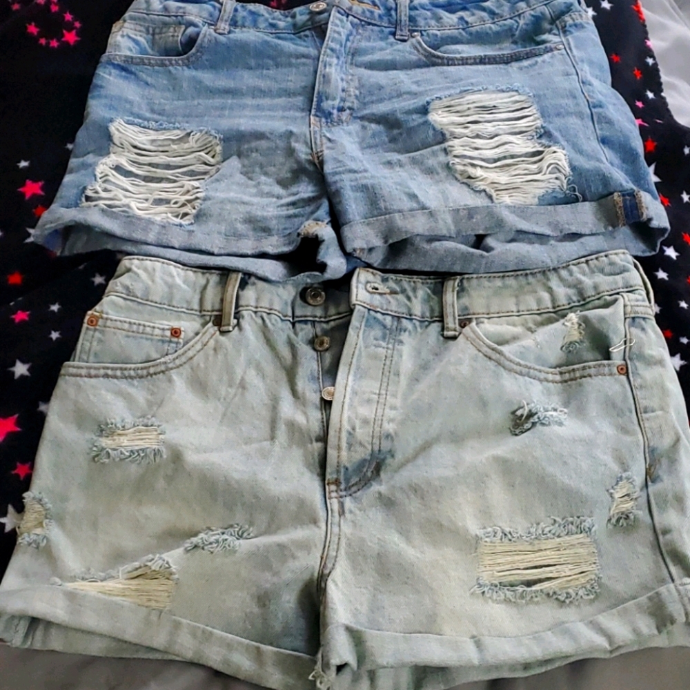 Forever 21 denim shorts
